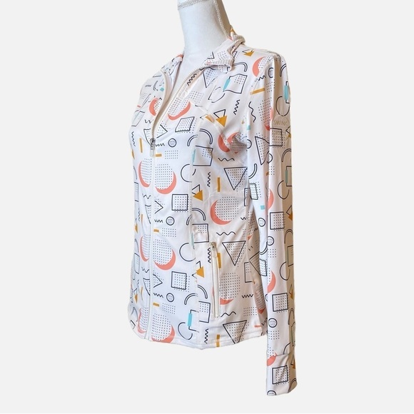 SwingJuice 90'S Style Golf Women’s Full Zip Jacket Size Medium - Picture 2 of 13